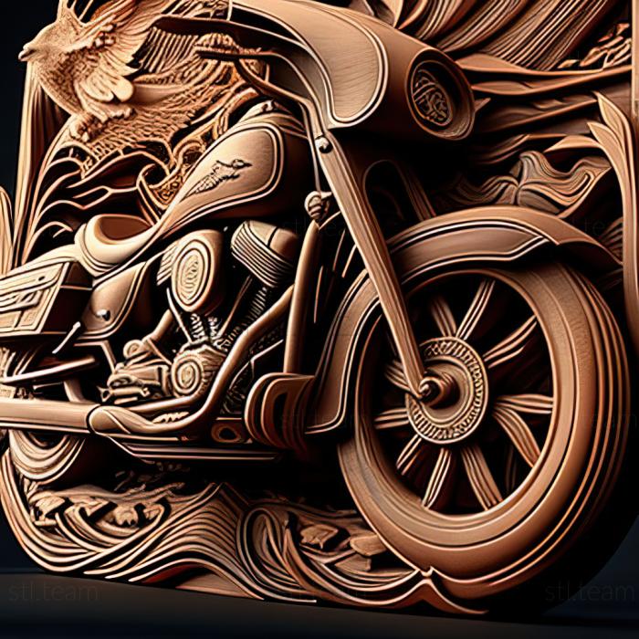 3D модель Harley Davidson Street Glide Special (STL)